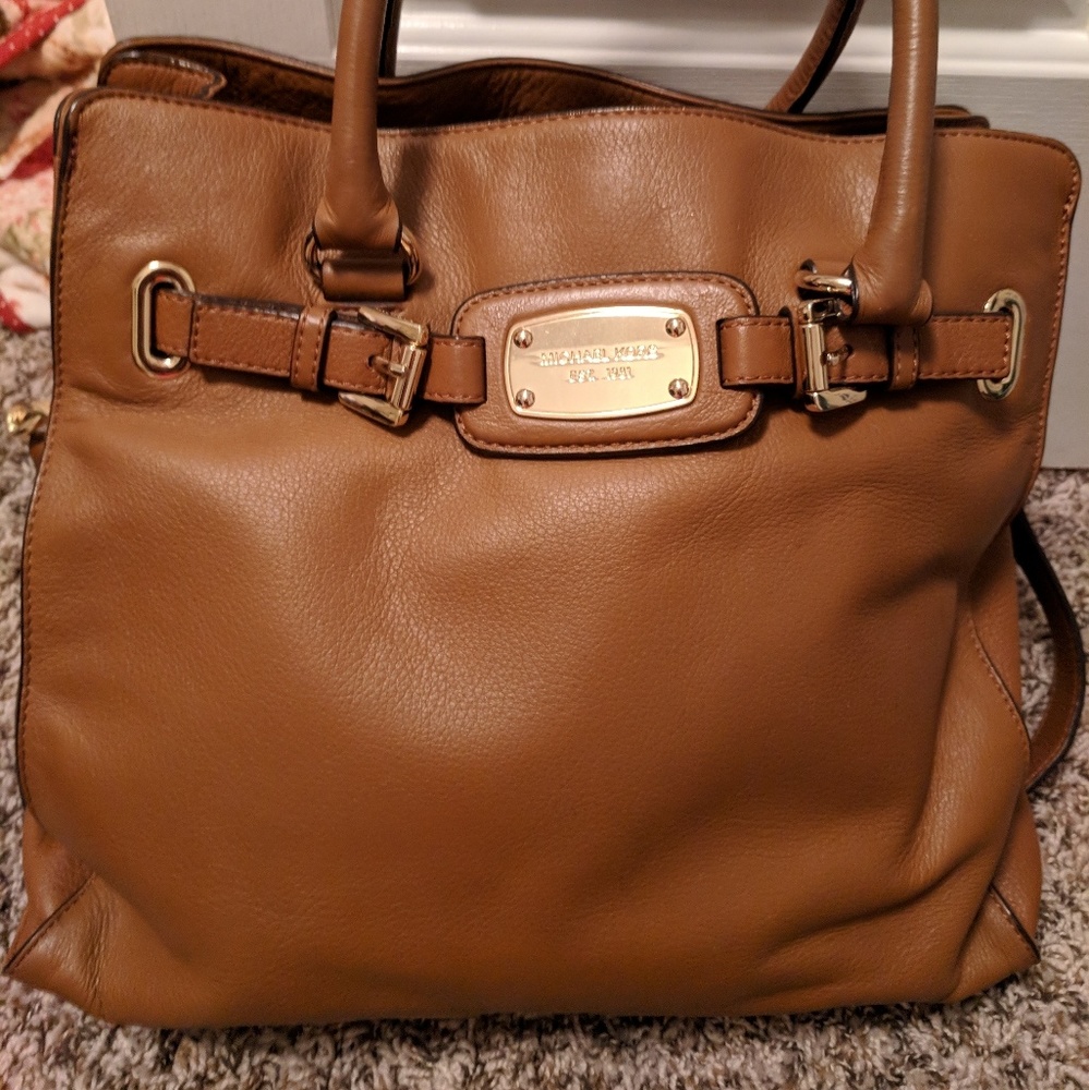 Michael Kors leather satchel